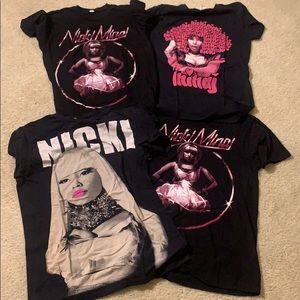 Nicki Minaj Shirts Lot